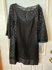 black lace dress Size 8