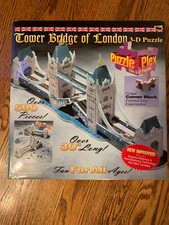 Tower Bridge Of London 3D Jigsaw Puzzle - 590 Pieces - New Sealed Box