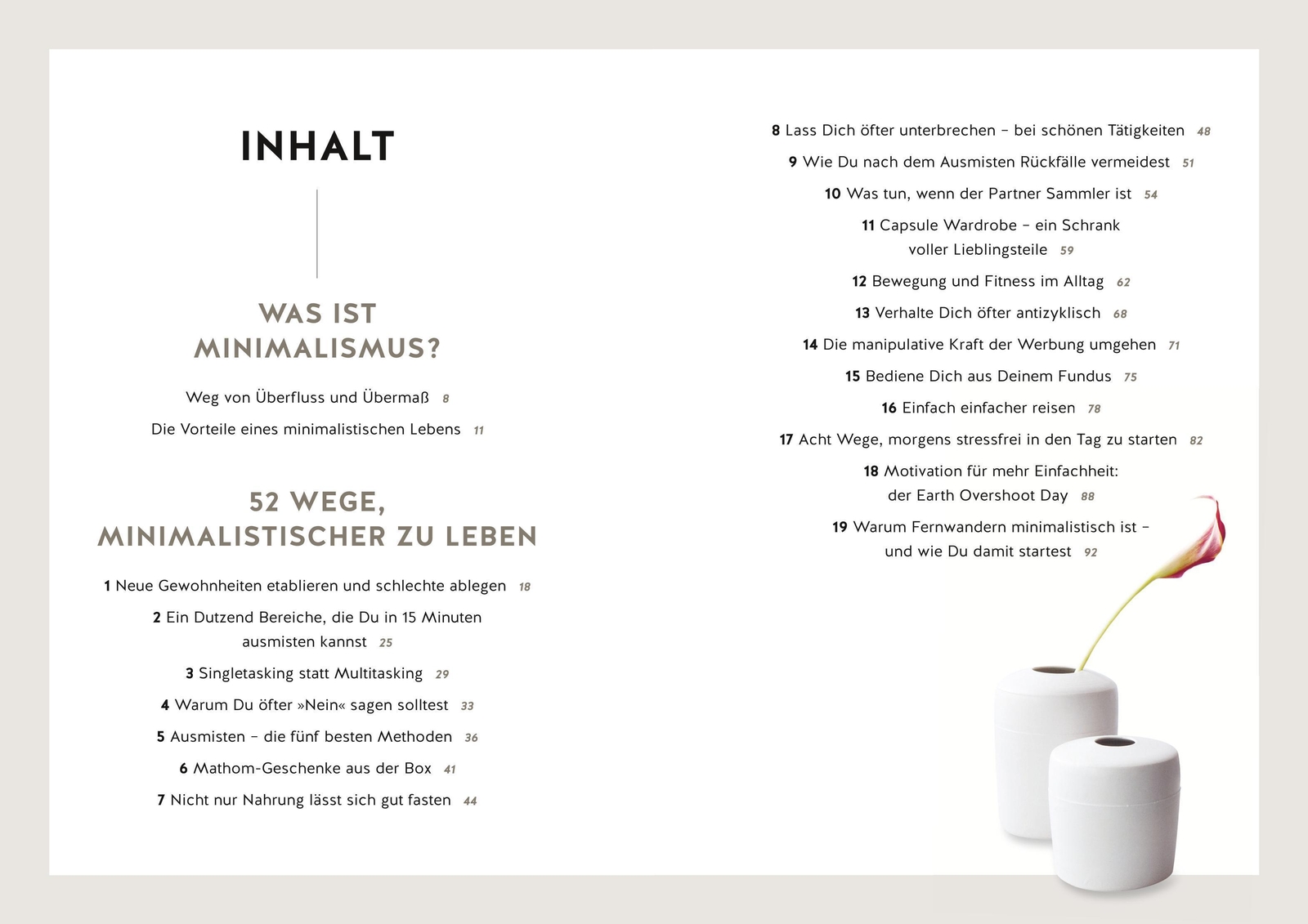 Thumbnail - Das Minimalismus-projekt | 52 Praktische Ideen Für Weniger Haben Und
