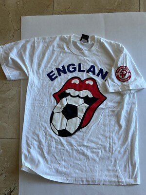 Rolling Stones Soccer Shirt England 2006 Tour During World Cup