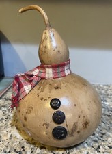 Snowman Gourd