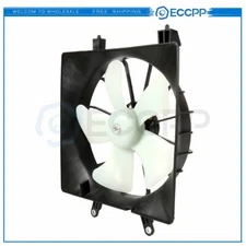 Radiator Cooling Fan Assembly For 2001 2002-2005 Honda Civic 1.7L Driver Side
