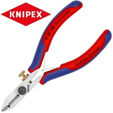 Knipex Electronics Wire Stripping Shears 130mm Adjustable Cable Stripper 1182130