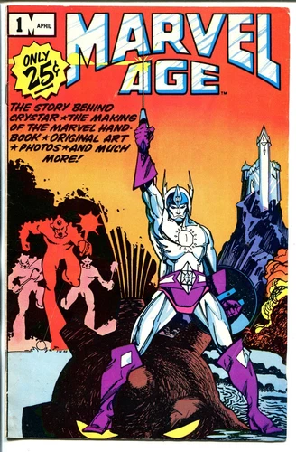 Marvel Age #1  1983 - Marvel  -FN - Comic Book