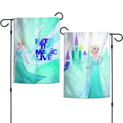 Wincraft Disney Frozen Elsa Garden Flags 2 Sided 12.5 X 18 Magic Alive