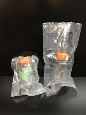 Corning REF 430281 Easy Grip Storage Bottle With Caps 250mL Lot 2 PCS