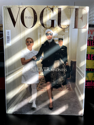 Vogue Italia July 2005 MAKEOVER MADNESS Linda Evangelista Rare