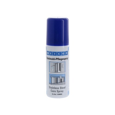 WEICON Edelstahlpflege-Spray 50ml für matte und polierte Edelstahlflächen