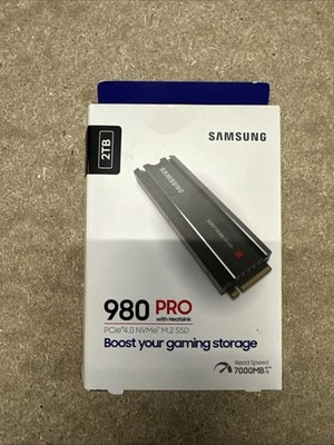 Samsung 980 Pro 2TB NVMe M2 SSD (MZ-V8P2T0CW)
