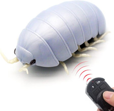 RC Bug Remote Control Worm Realistic Pillbug Electronic Animal Prank Toy Insect