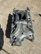 Weiand Warrior Small Block Ford Intake 289 302 Aluminum Rat Hot Street Rod Weiand Warrior Small Block Ford Intake 289 302 Aluminum Rat Hot Street Rod