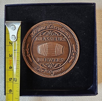 Molson Breweries 200th Anniversary Commemorative Medal - 1986 | eBay