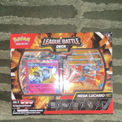 Pokémon TCG League Battle Deck Mega Lucario ex 60-Card English w/ Extras 2021