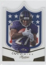 2013 Panini Prestige NFL Shield Acetate Die-Cuts Ray Rice #4 Shield 6ks