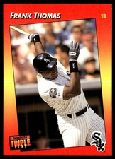 Frank Thomas 1992 Triple Play #206 White Sox MLB READ FREE SHIPPING AutographDen