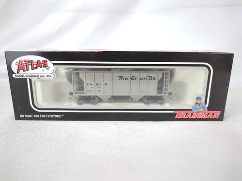 Tolva cubierta Atlas # 17186 PS-2 2 bahías D&RGW 18348 HO RTR (R4) | Condition: New