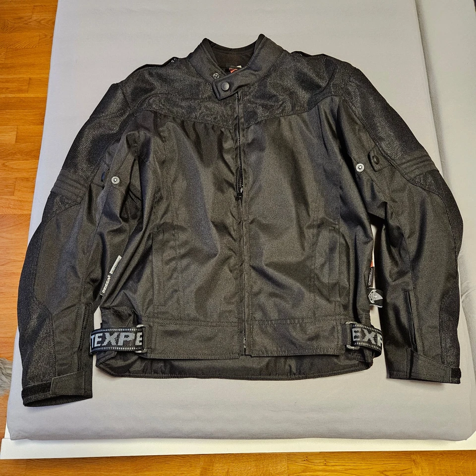 Texpeed Roller Motorrad Jacke Herren mit Protektoren, wasserdicht, mit Rüstung S - Bild 3 von 4