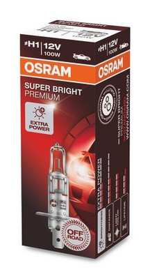 O kompatibel mit SRAM Halogen-Glühlampe SUPER BRIGHT H1 12V/55W - X1