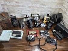 Vintage Camera LOT Antique Kodak Brownie Polaroid Bell  Howell Minolta 2