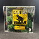 2000 CAUTION SEAMAN SEGA DREAMCAST GAME ONLY INCLUDES MANUAL - NO MIC - RARE