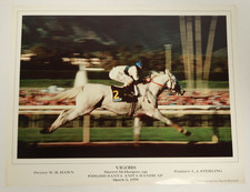 Vigors Horse Racing Photo Print W.R. Hawn L.J. Sterling Darrel McHargue 1978