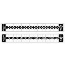 YOUXIFUN 2 Pack Cornhole Scoreboard, Metal Decal with Magnetic 14.9"L x 1.7"W