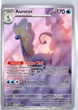 Aurorus 092/088 Holo Illustration Rare Perfect Order Pokemon Near Mint