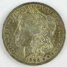 1886-O $1 Morgan Silver Dollar Low AU Circulated Coin C4195