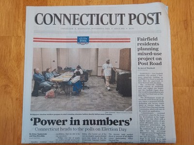 Donald Trump Second Presidential Election Win! CT Post 11/6/2024