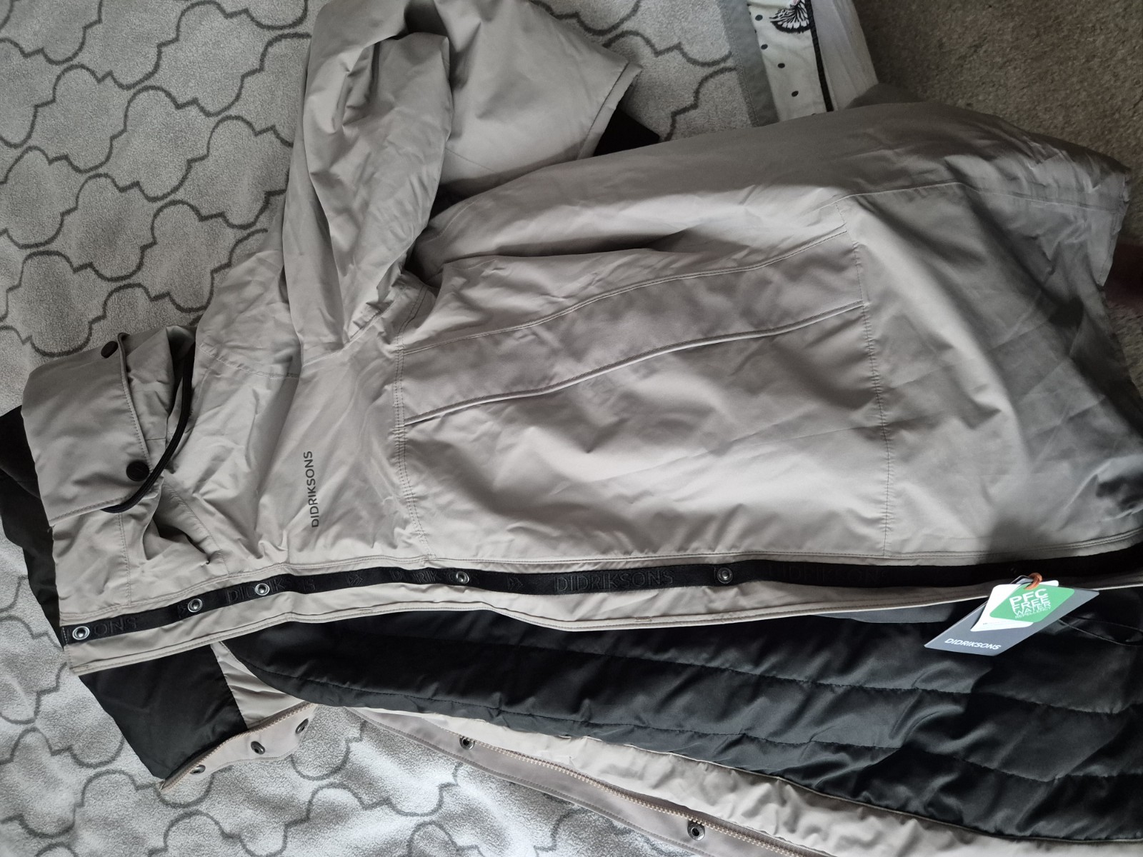 Didriksons Women's Rain  Coat  Size 10 Uk image 7
