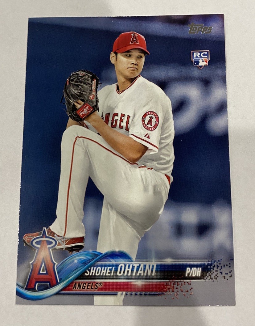 2018 Topps - Shohei Ohtani #700 Pitching (RC) MVP sick card 🔥📈