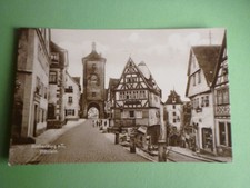 Postcard West Germany 311-Rothenburg o.d. Tauber