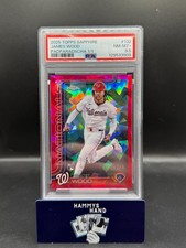 2025 Topps Chrome Sapphire James Wood Rookie RC Padparadscha 1/1 #132 PSA 8.5!!