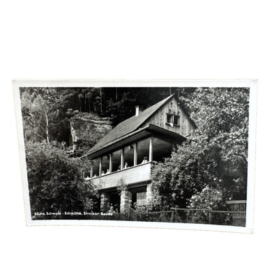 Postkarte AK Schmilka Strecker Bauer Gasthaus Ungelaufen Ansichtskarte