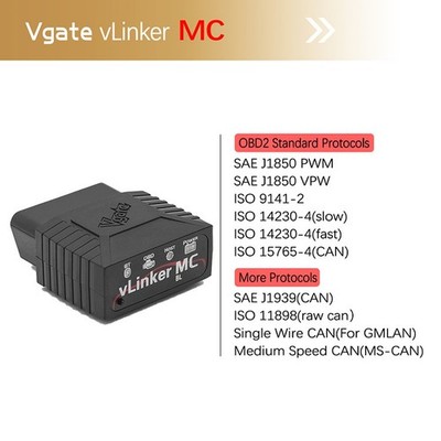 Vgate vLinker MC Bluetooth 3.0 OBD2-Diagnose-Scanner-Tool für Android Windows