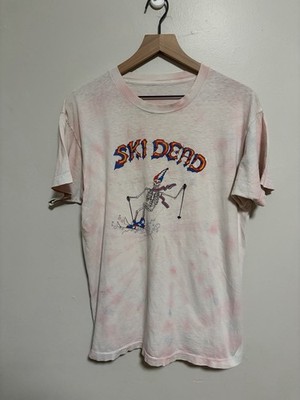 Vintage 1970s 80s Grateful Dead Ski Dead Single Stitch Band Lot T-shirt Large