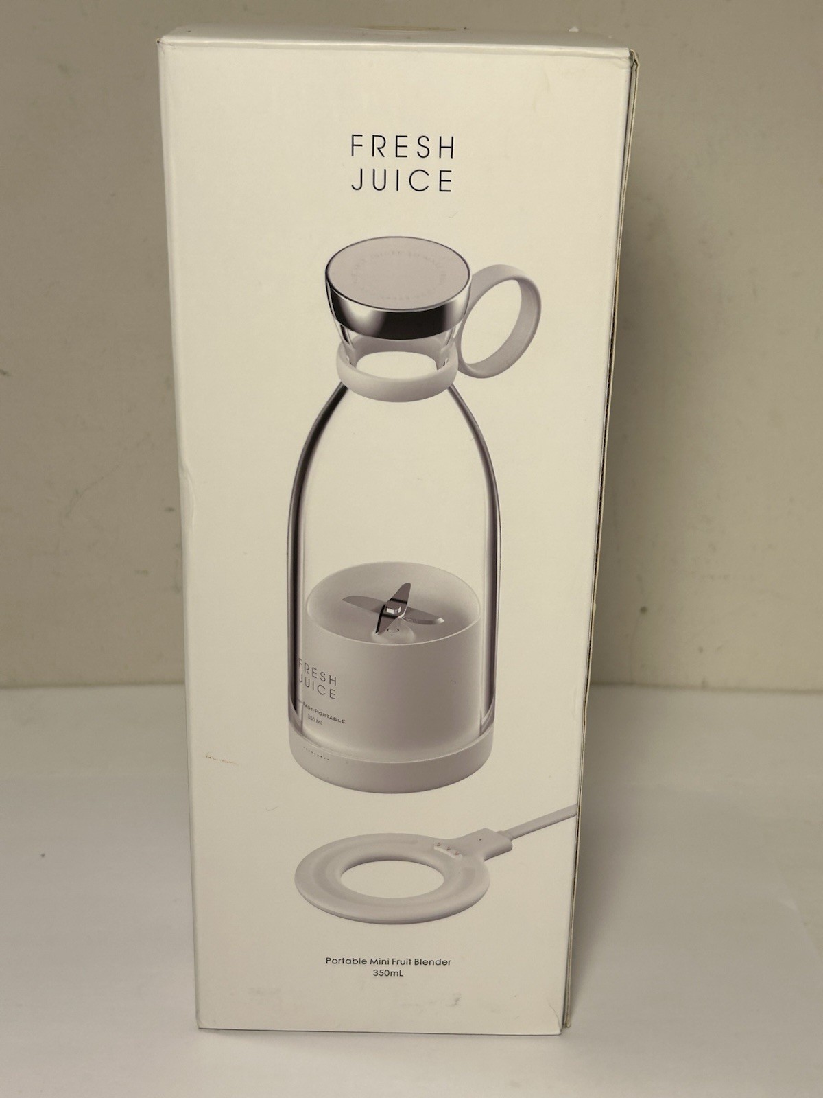 Fresh Juice&trade; Portable Electric Blender Bottle USB Rechargeable Mini Juicer Pink