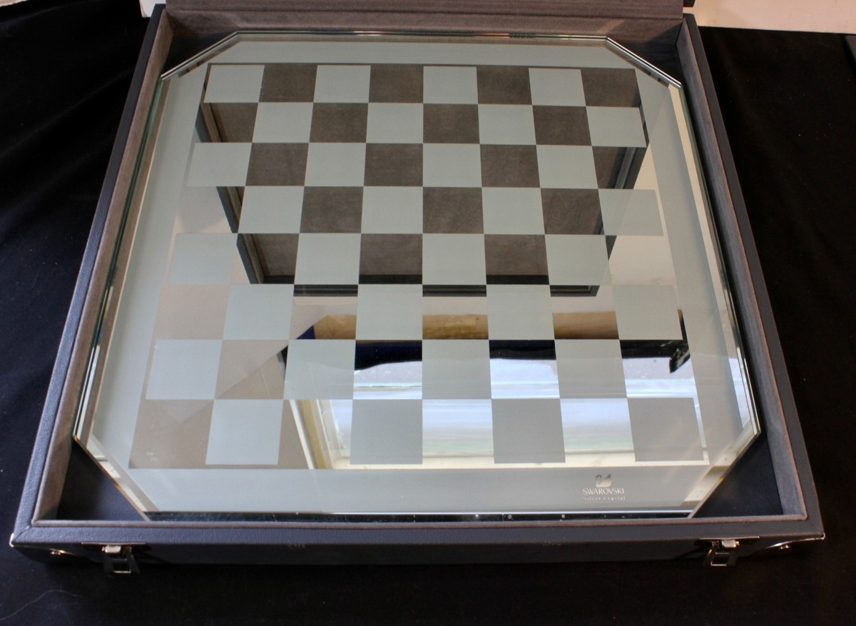 Vintage CHESS SET by Swarovski 