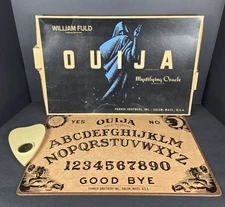 Original William Fuld Ouija Board Game Parker Brothers 1960s With Box