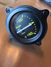 Vintage 1975 Vdo Jet Cockpit Amp Ammeter Gauge - Date Stamped 10.75 Vintage 1975 Vdo Jet Cockpit Amp Ammeter Gauge - Date Stamped 10.75