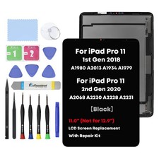 11" For iPad Pro 11 1st Gen 2018 LCD Display Touch Screen Assembly Replacement
