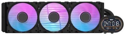 darkFlash DH360D 360mm ARGB PWM Fans AIO Liquid CPU Cooler (Black)