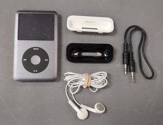 APPLE iPod Classic A1238 (6th Generation) 160GB MP3 Player In Grey G27
