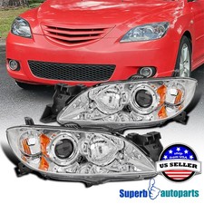 For 2004-2009 Mazda 3 Sedan Projector Headlights Replacement Leftright