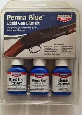 Birchwood Casey Perma Blue Liquid Gun Blue Finishing All-Inclusive Easy-Use Kit