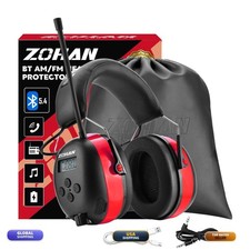 Zohan Am/Fm Radio Headphone Digital Displayear Protection Noise Reduction