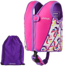 Limmys Swim Vest for Toddlers  Kids Adjustable Buoyancy Swimming Aid, CE Sa...