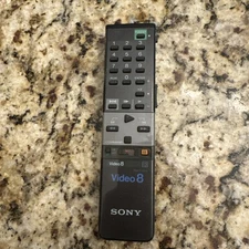 Sony RMT-404 Remote Control, Black - OEM for Video-8 8mm Player EVS700U