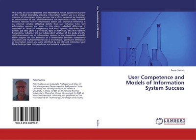 Peter Sietins | User Competence and Models of Information System Success | Buch