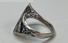 925 Sterling Silver Filigree Ring 3.2g — photo 2